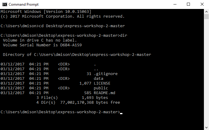 Windows Command Prompt